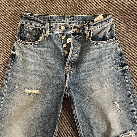Ética Distressed Blue Jeans - Tyler Vintage Straight cut - Picture 4 of 15
